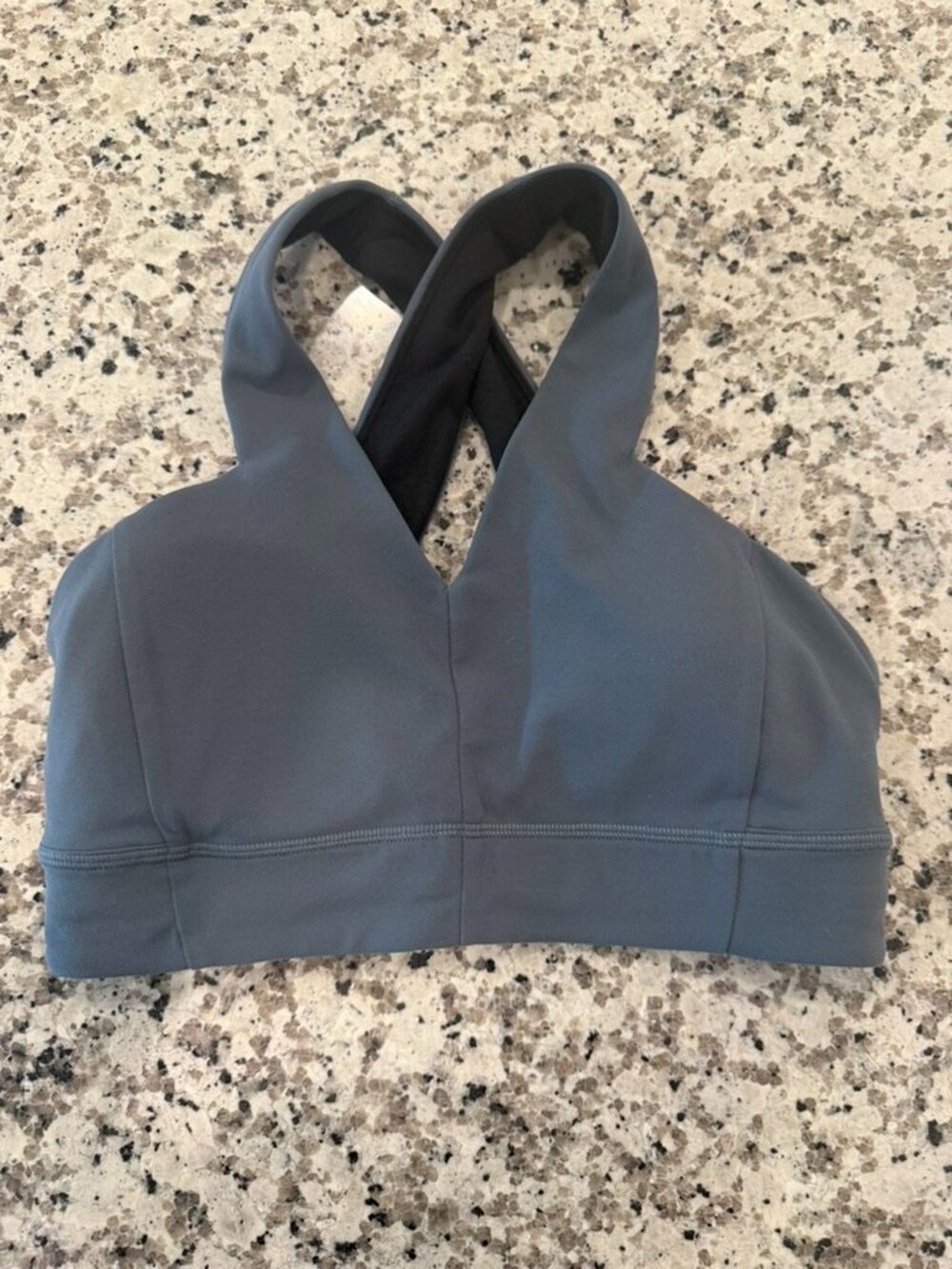 Lululemon Blue Cross Back Sports Bra Women’s Size 6